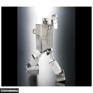 Soul Of Chogokin GX-32Sb Gold Lightan (Silver & Black) (Gold Lightan The Golden Warrior) - Image 3