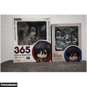 Nendoroid Mikasa Ackerman 365 & 2001 Set