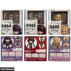 Nendoroid Tokisaki Kurumi Yatogami Tohka Uniform Ver. Hoshimiya Mutsuko