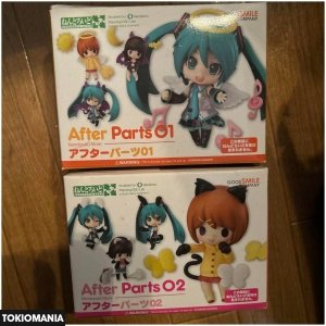 Nendoroid aftermarket parts 01 02 cat ears, rabbit ears, angel, devil