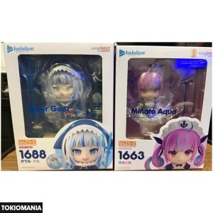 Nendoroid Hololive Minato Aqua & Gowl Gra