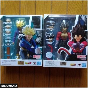 S.H.Figuarts First Edition Trunks Super Saiyan 4 Vegeta Dragon Ball - Image 3
