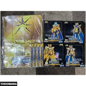 Saint Cloth Myth EX Golden Revival Edition 4-Piece Pedestal X 4 Novelty Set