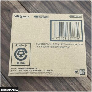 S.H.Figuarts Super Saiyan God Super Saiyan Vegeta 15Th - Image 3