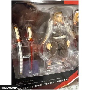 BUZZmod. Demon Slayer Rengoku Kyojuro and Akaza 2-piece set Mugen Train Figure - Image 3