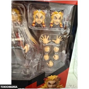 BUZZmod. Demon Slayer Rengoku Kyojuro and Akaza 2-piece set Mugen Train Figure - Image 4