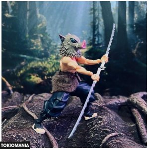 BUZZmod. Demon Slayer: Kimetsu no Yaiba Inosuke Hashibira figma 533 Apron B (no body) - Image 3